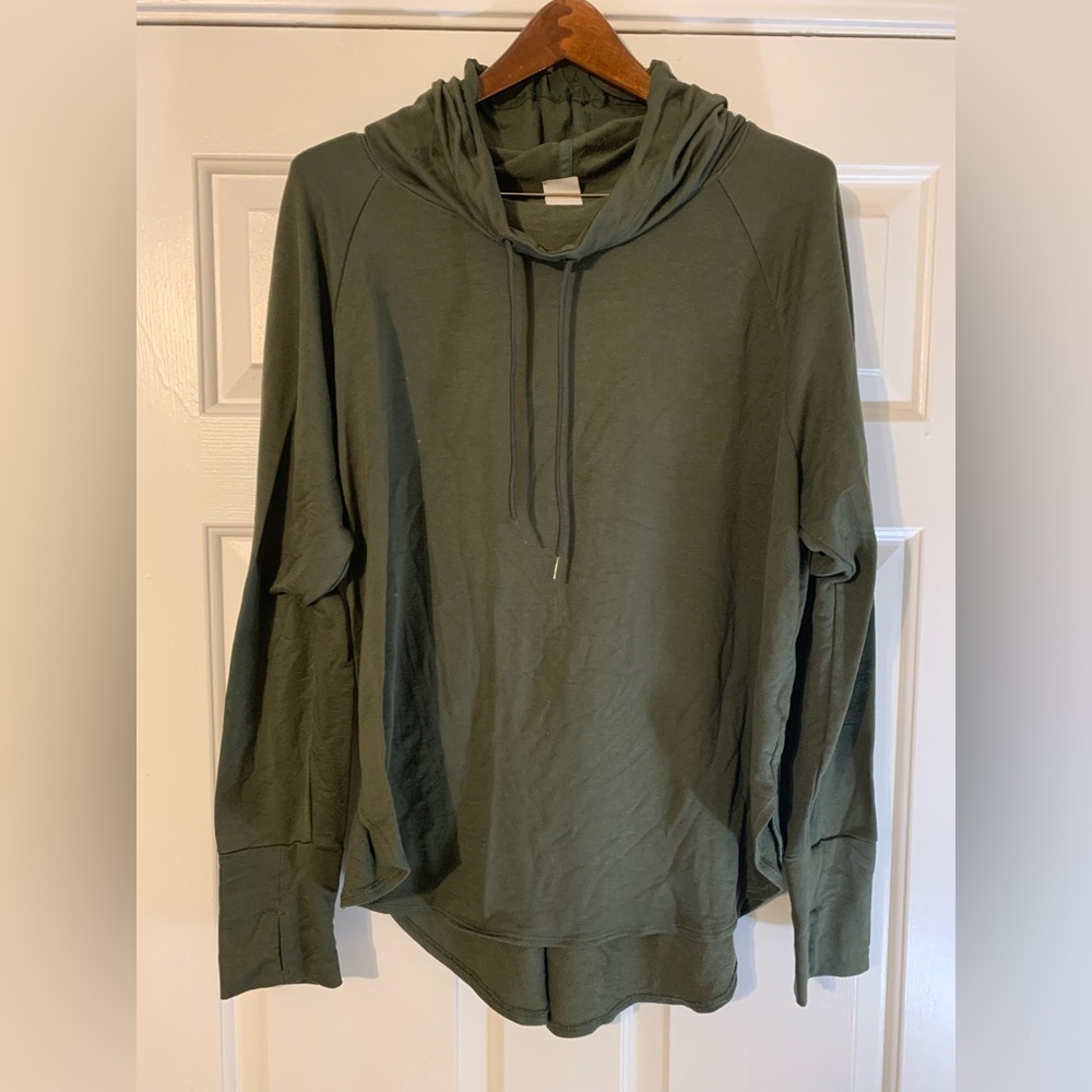 Athletics pullover army green